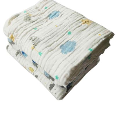 China Sustainable double layer washed muslin to wrap washed muslin blanket for sale