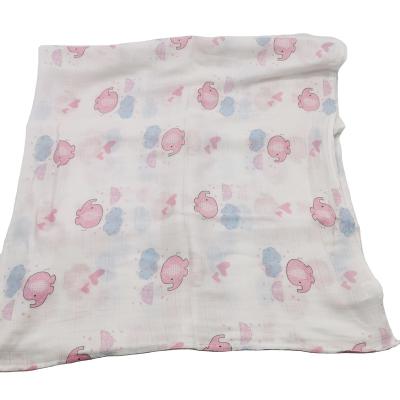 China China Sustainable Professional Manufacture Popular Product Prewashed Cotton Bamboo Muslin Wrap Blanket for sale