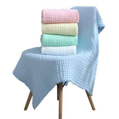 China Best Price Sustainable Top Quality Popular Product Prewashed Multi Layered Muslin Blanket Wrap for sale