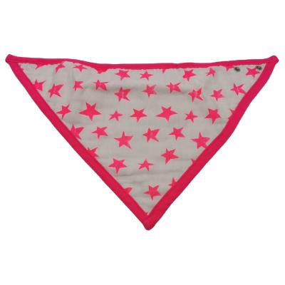 China Hot sale good quality washable popular pre-washed triangle shaped cotton muslin bib pre-washed triangle shaped cotton muslin bib for sale