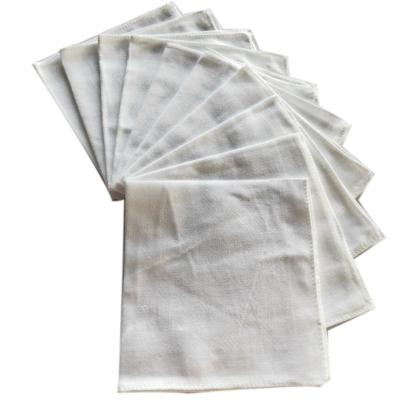 China Sustainable Baby Handkerchief Wash Cloth Baby Muslin Fabric for sale