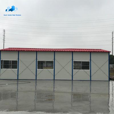 China Steel Carport Prefab Fiberglass PVC K Type House In Algeria Romania Australia for sale