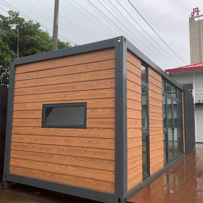 China 40ft Sweden Modern Modularization Modular Container House With Sandwich Panels Porcelain Prefab Hotel Homes for sale