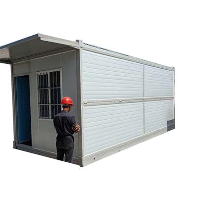 China Parking Lot ISO 40 Container / French Prefab Tube / Granny Sandwich Panel House For Cambodia And Bangladesh for sale