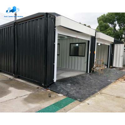 China Prefab Parking Lot Steel Structure House Shipping Container Garage For Sale for sale