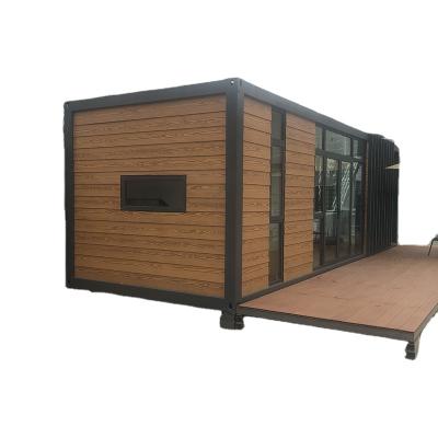 China Modern flat-pack wooden houses prefab container function accommodation for sale