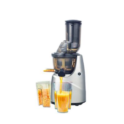 China DC 250W BPA Free Motor 80mm Large Diameter Commercial Cold Press Citrus Slow Juicer With Classic Design For Household And Commercial for sale