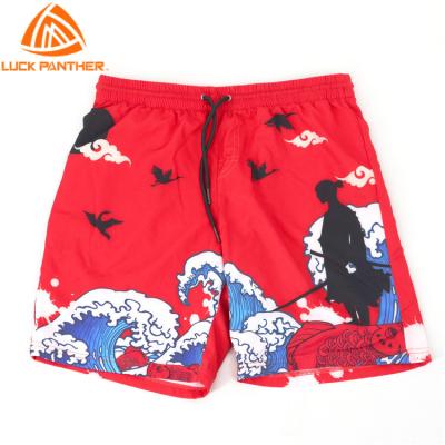 China LuckPanther Anti-UV Men's Board Shorts 4 Way Stretch Beach Short Swim Trunks for sale