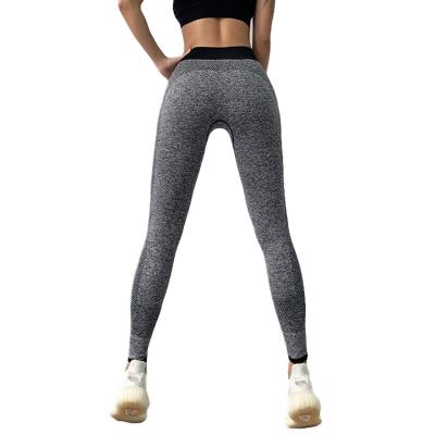 China New Energy Antibacterial Color Women's Seamless Leggings Sports Wear For Women Gym Yoga Pants for sale