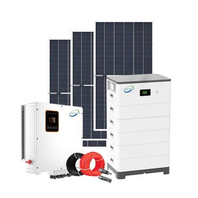 China Home Renewable Complete Solar Power Systems 2.5KW 3KW 5KW 10KW 20KW 30KW Off Grid Solar Panel System For Home for sale