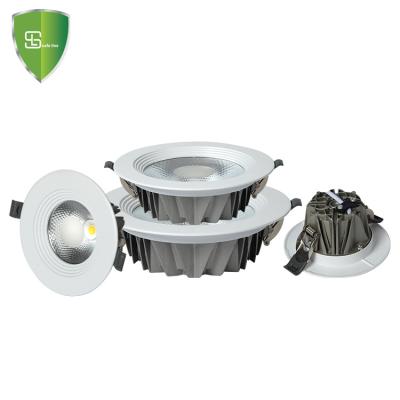 China New Modern Design Commercial Recessed 7watt 10watt 15watt 30watt Led Down Lights With Driver for sale