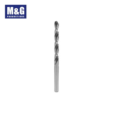 China Metal Drilling ANSI HSS Fully Ground Workman Straight Drill Twist Drill Shank Bright Finish for sale