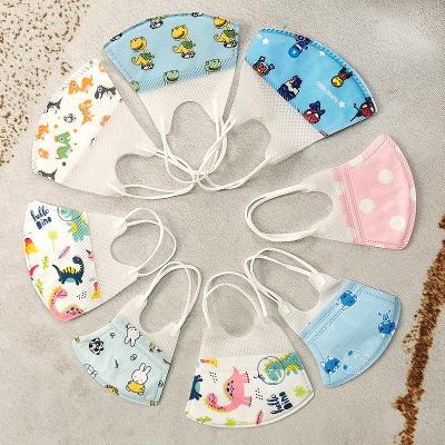 China Cozy Children's Cartoon Printing Disposable Meltblown Cloth Dust Proof Hanging Ear Masking for sale