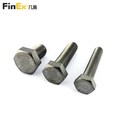 China Custom Stainless Steel Factory Price DIN933 DIN931 SS304 SS316 Stainless Steel Hex Bolt m4 m5 m6 m8 for sale