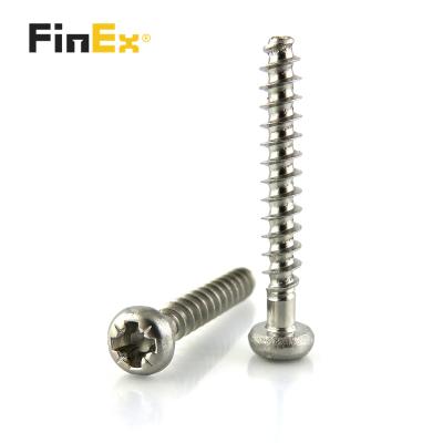 China M3.5 25mm Length Stainless Steel Torx Pan Head Thread Forming Pint Screw for sale