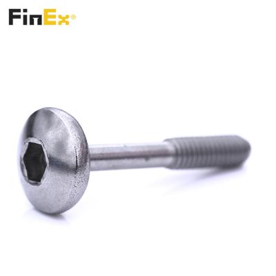 China Pan Custom M4 Thread Hex Drive Captive Panel Fastener Pan Head Screws for sale