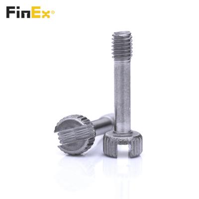 China Pan Factory Price Stainless Steel SS 304 M3 18mm Length Slotted Cheese Head Captive Screw for sale