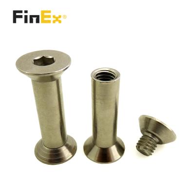 China Pan Factory Price Custom M6 M8 Chicago Male Female Furniture Connecting Screws for sale