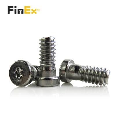 China Pan Custom T15 Stainless Steel Hex Socket Head Pin Torx Security Anti Theft Screws for sale