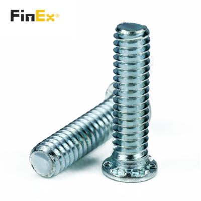 China Free Sample FH-832-6 FHS-632-8 M5 M6 M8 Flat Carbon Steel Self Clamping Stud Screw for sale