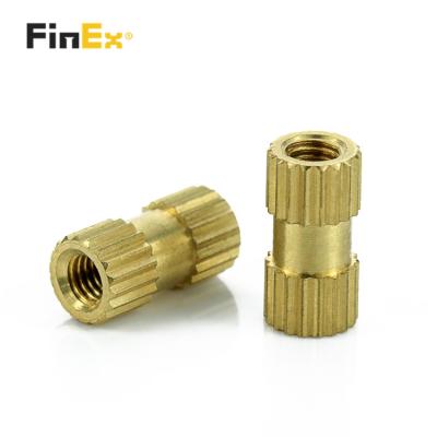 China Factory Price Plastic IUB IUC M2 M3 M4 Knurled Brass Insert Nut For Plastics Injection for sale