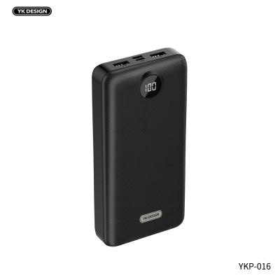 China 30000 mAh Fast Design Mini Power Bank Support YK Charging Portable Power Bank for sale