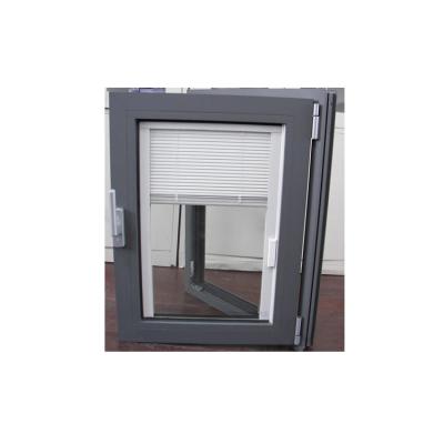 China Blind Swing Inside Double Glass Window / Aluminum Blind Windows for sale