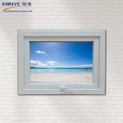 China German Style Auto House Windows Aluminum Top Hung Window Made In China en venta