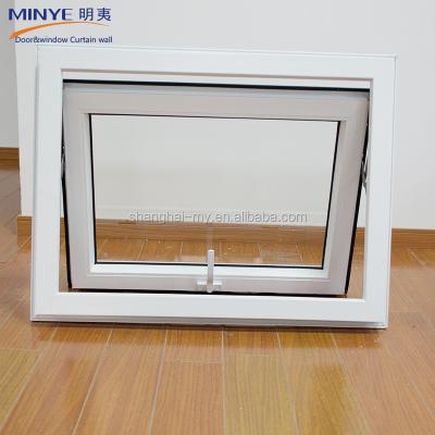 China China Cheap Price Energy Saving PVC Frame Double Glazed Top Hung Awning Window en venta