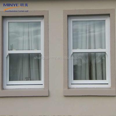 Cina Sliding Single Hung Vinyl Frame Windows With Double Glazed in vendita