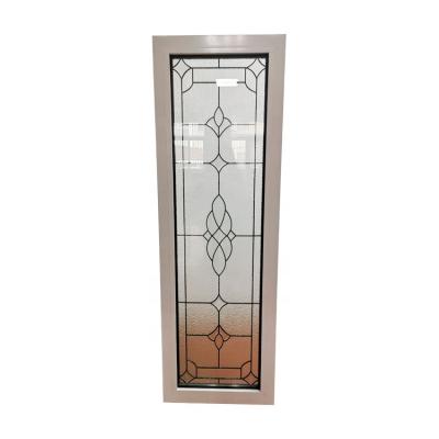 中国 Customized Fixed Vinyl Fixed PVC UPVC Art Glass Windows 販売のため