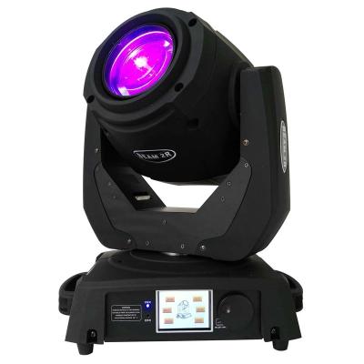 China Stage Touch Screen LCD Show Moving Head Light 120 Watt Hybrid Beam Lamp 14CH DMX Sharpy 120w 2R For Stage for sale