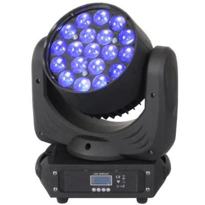 China Sports Stages 19pcs 15w DJ Inno 19 19*15w DMX Professional Zoom 4in1 RGBW 19x15w LED Beam Wash Moving Head Light For Stage DJ Disco Nightclub for sale