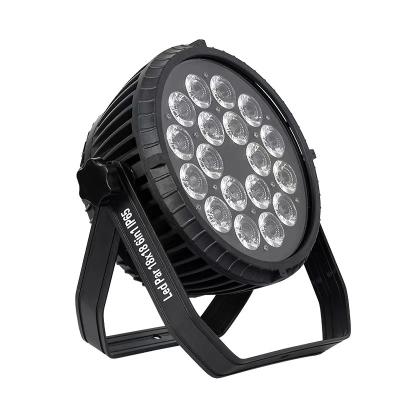 China Sports Stadiums/Stage/Bar/Waterproof Indoor Outdoor UV Light High Brightness Wedding/Business IP65 DMX 18*10W RGBW 4in1 LED DMX512 Control for Party Park Concert for sale