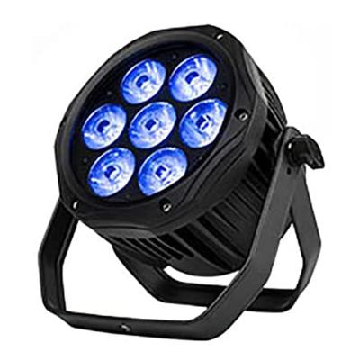 China LANDSCAPE Slim 7pcs 10w Die Cast IP65 7*10w DMX Wash Aluminum Outdoor Par Can Flat RGBW 4in1 7x10w Mini Waterproof LED Par Light For Stage for sale