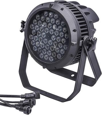 China 54pcs 3w Stage Die Cast IP65 54*3w DMX Aluminum Outdoor Wash Par Can RGBW 54x3w Waterproof LED Par Light For Stage Wedding for sale