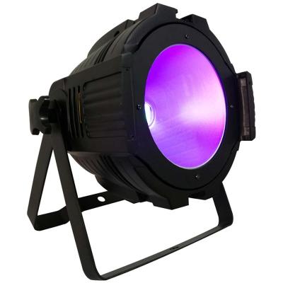 China Hotel Good Quality 200 Watt Spot Blacklight 6in1 RGBWA COB UV Par Can Wash Professional 200w DMX DJ LED Stage Light For Party Disco for sale