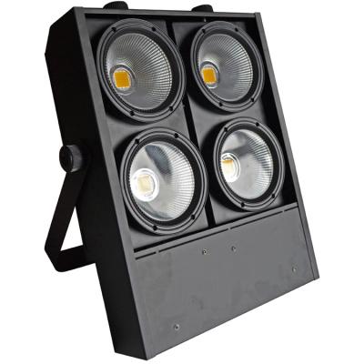 China Sports Stadiums Guangzhou DJ Disco Lighting Equipment 4in1 RGBW 4*100w 4 Eyes DMX COB Pixel Matrix LED Assist Blinder Light For Stage for sale