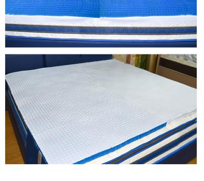 China Foldable Comfortable King Size TPE Gel Cooling Mattress Topper for sale