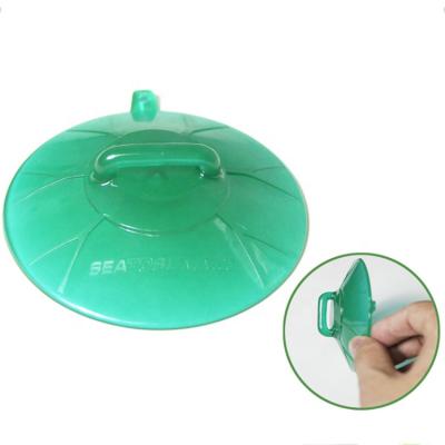 China Home Appliances 83.2mm Diameter Green Suction Cup With Ring for sale