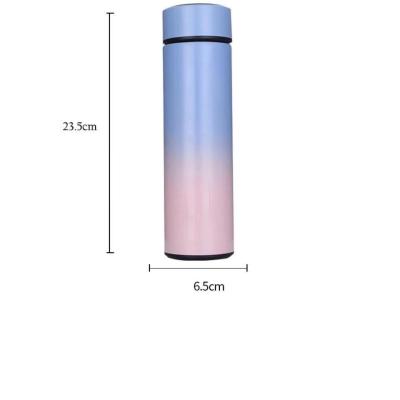 China Hot Selling Viable Temperature Water Bottle Stainless Steel Heat Insulation Smart Cup Led Smart Water Bottle for sale