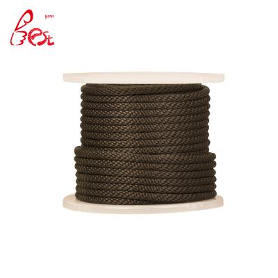 China Cheap New PP Material Polypropylene Braided Rope for sale