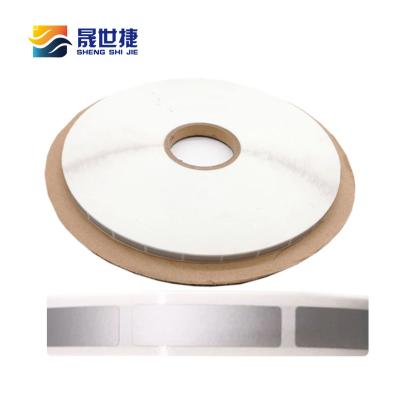 China Scratch-off Label 8mm*30mm Silver Roll Security Scratch Off Label Sticker Scratch Off Sticker for sale