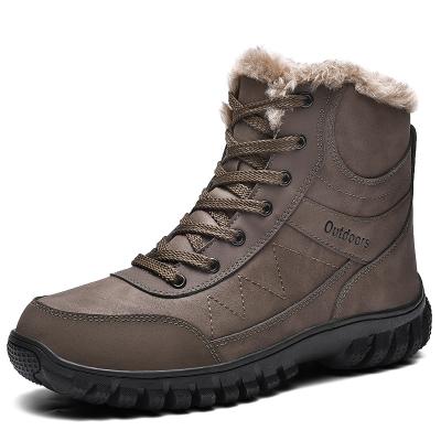 China Fashion Trend Durable High Quality Combat Boots Large Size Non-slip Waterproof Outdoor Hike Boots For Men for sale