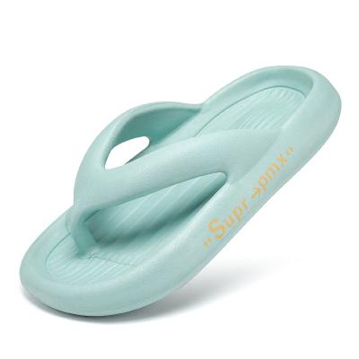 China 2022 Fashion Trend Hot Selling Print Women And Men Summer Slippers Custom Made Sandals Fail Non-slip Flip Flop Flexible Thick Sole Home Slippers for sale