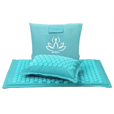 China Gillot Eco-Friendly Factory Shakti Acupressure Yoga Mat Foot Massager Eco-friendly Acupressure Mat for sale