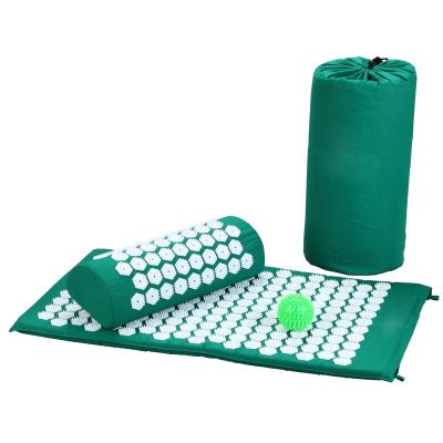 China Eco-Friendly Gillot Memory Foam Back And Neck Pain Relief Acupressure Mat for sale