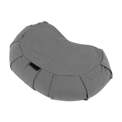 China Sustainable Eco Friendly Gillot Gray Organic Buckwheat Zafu Yoga Meditation Cushion for sale