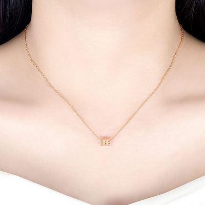 China FASHIONABLE female fashion is good for building temperament clavicle chain pendant to prevent fading necklace for sale