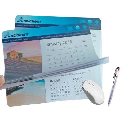 China Hot Selling Computer Game Calendar 2019/2020 Calendar Paper Mouse Pad for sale